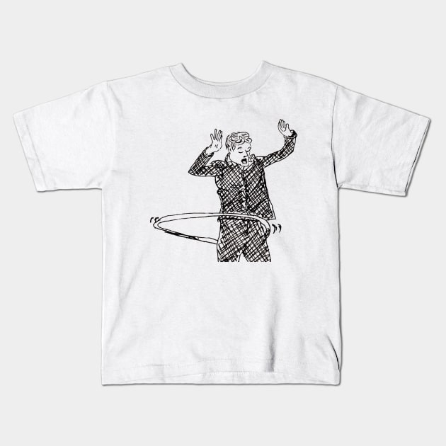 james acaster can hula Kids T-Shirt by underscoree